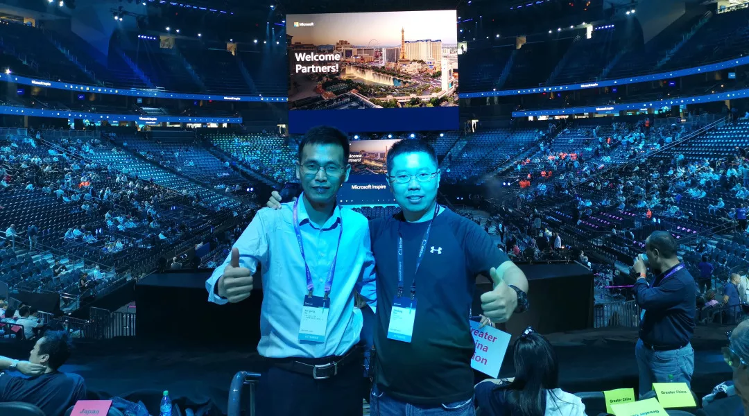 瑞泰信息聯合創始人孫海東和 TO C 事業部總經理葛開鋼